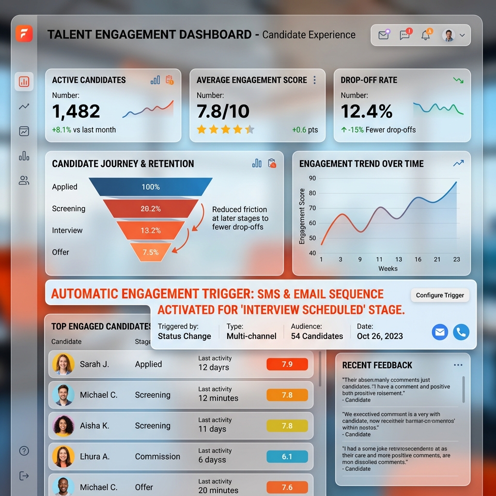 Reduce Candidate Drop-Off & No-Shows